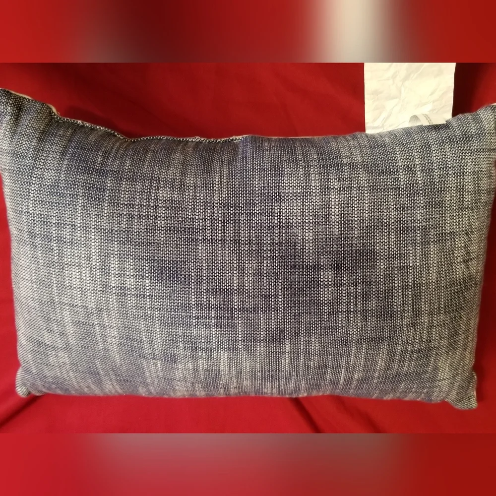 Target Welcome Friends Throw pillow color blue